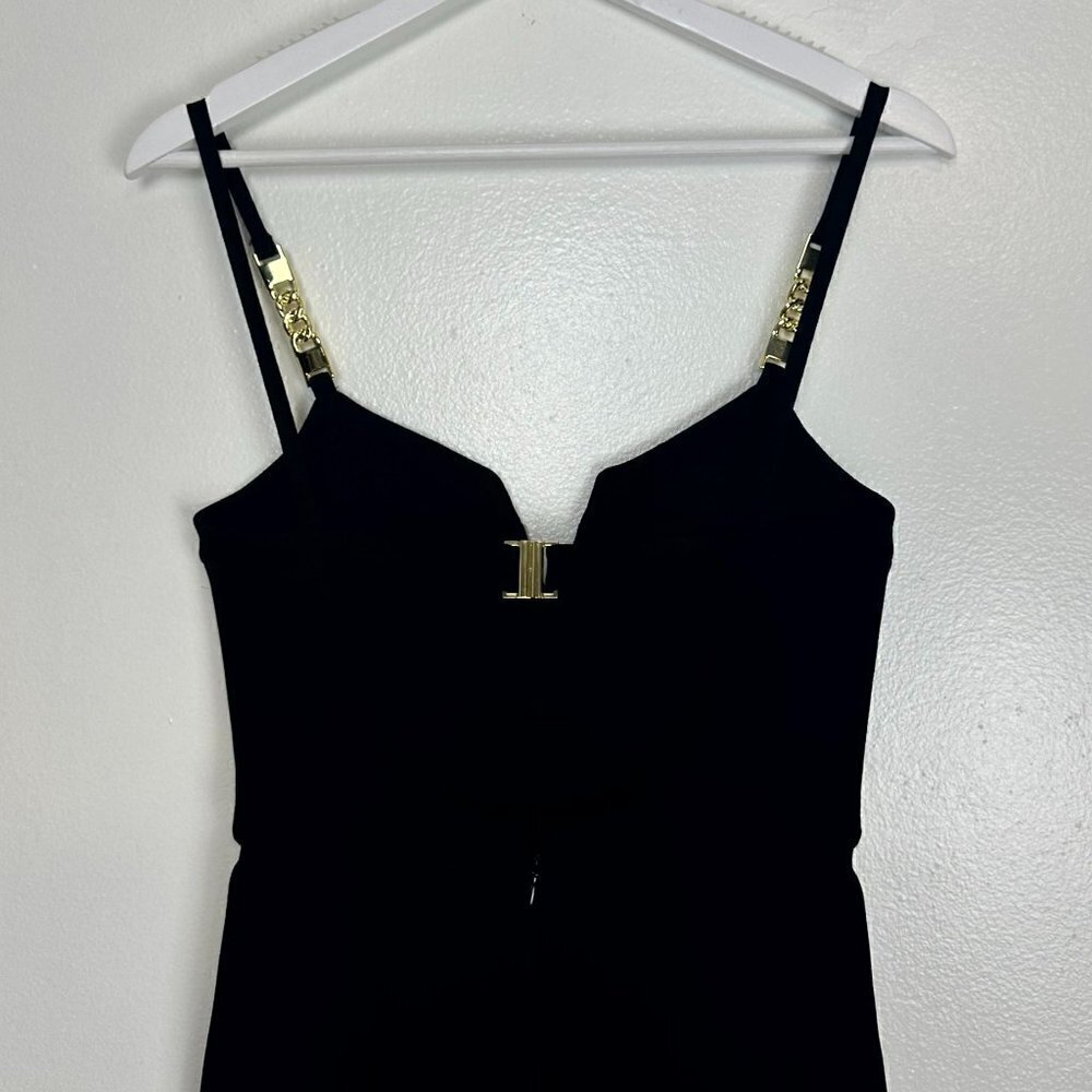 REBECCA VALLANCE Piero Gown Lime in Black Size US 4 - Picture 9 of 9
